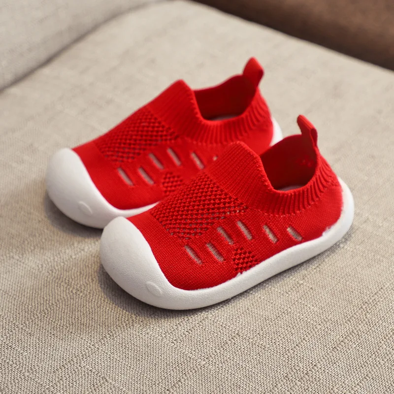 Spring Infant Toddler Shoes Girls Boys Casual Mesh Shoes Soft Bottom Comfortable Non-slip Kid Baby First Walkers Shoes2019