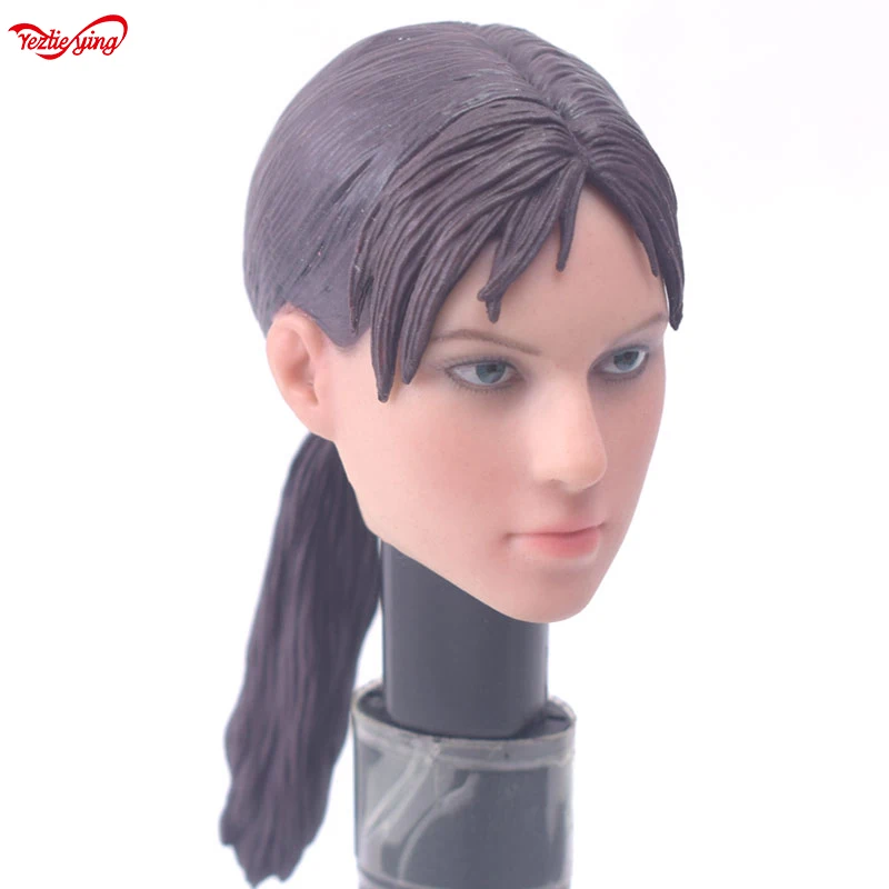 

1/6 Scale Accessories For Dolls 1:6 Action Figure Female Head Sculpt Gill Sculpture Model For 12 Inch Hottoys Body