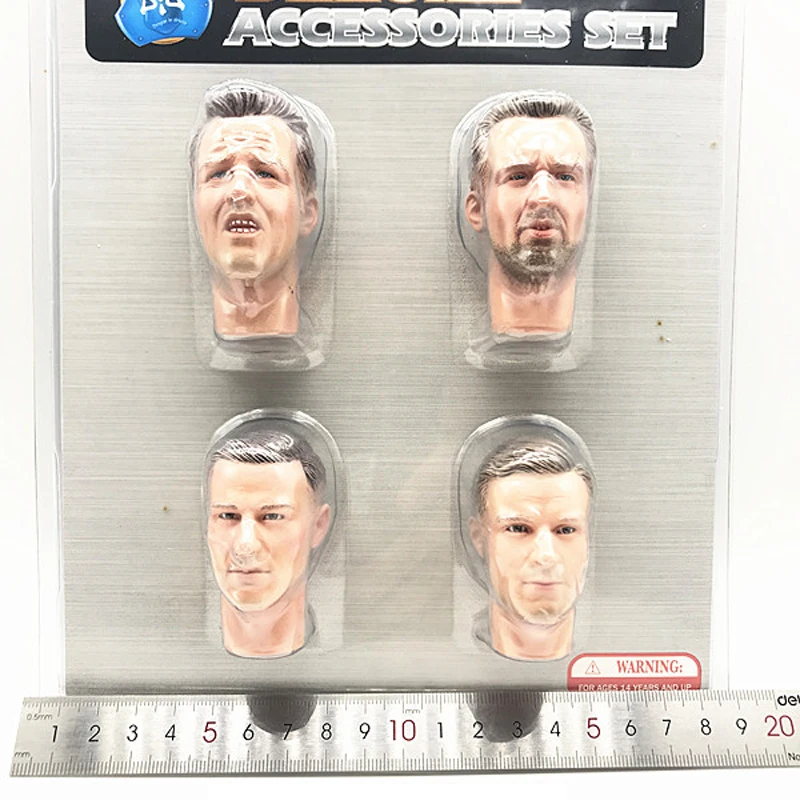1:6 DID 3R E60047 немецкая солдатская головка США лепка с выражением европейская
