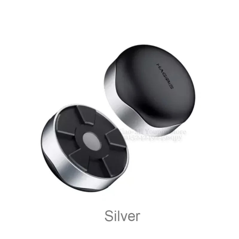Подставка для ноутбука Xiaomi Mijia hagides с магнитной адсорбцией и физическим охлаждением и стабильным противоскользящим покрытием - Цвет: Silver