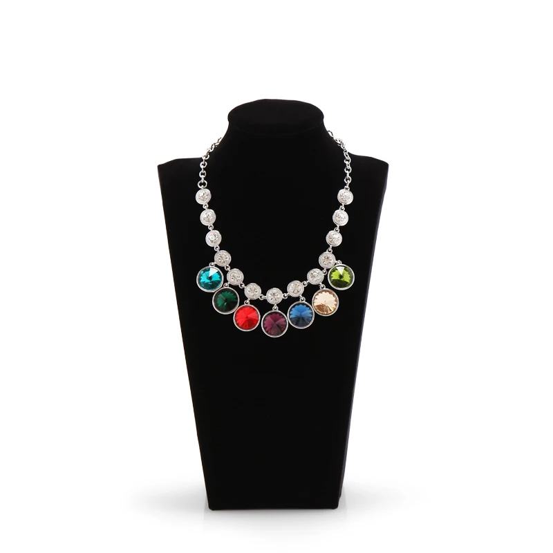 Fashion Jewelry Show Bust Model Rack Pendant Holder Necklace Stand for BoutiquesJewellery Shop Housewareor Exhibition Jewelry Packaging