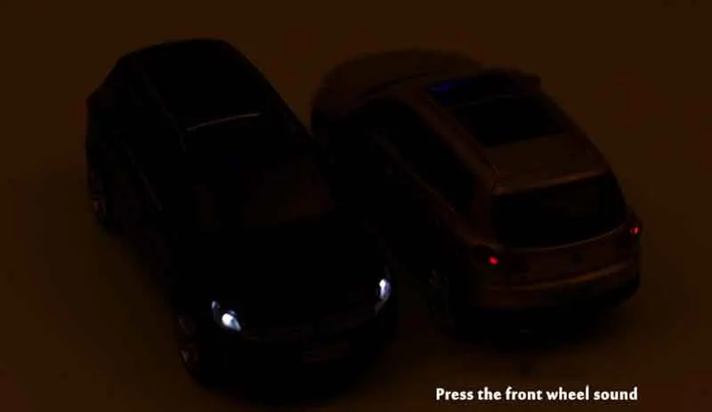 1:32 Tiguan SUV литая модель литья под давлением игрушечные машинки шесть дверей