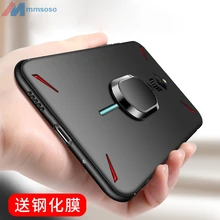 Для zte Nubia Red Magic 3 Чехол Magic3 мягкий чехол Магнитный магнитный автомобильный чехол с кольцом для пальца для zte Nubia Red Magic 3