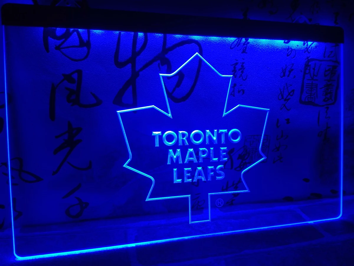 LD103-Toronto Maple Leafs светодиодный неоновый свет знак домашнего декора ремесла