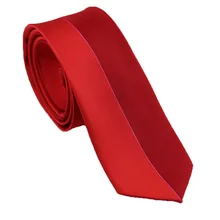 Галстуки coahella красный и темно-красный контрастный полосатый дизайн панели шейный платок из микрофибры обтягивающий галстук 6 см