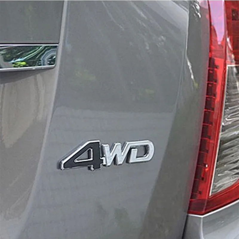 3D 4WD 4x4 металлическая наклейка автомобиля-Стайлинг для Lexus Toyota Corolla Rav4 Auris Prius Ssangyong Kyron Rexton, Korando Actyon аксессуары