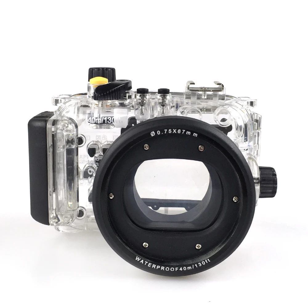 40m Underwater Camera Waterproof Housing for Canon