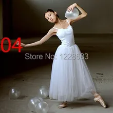 Новинка, женское классическое профессиональное длинное балетное лирическое танцевальное платье, балерина, юбка-пачка, длинное лирическое платье для взрослых
