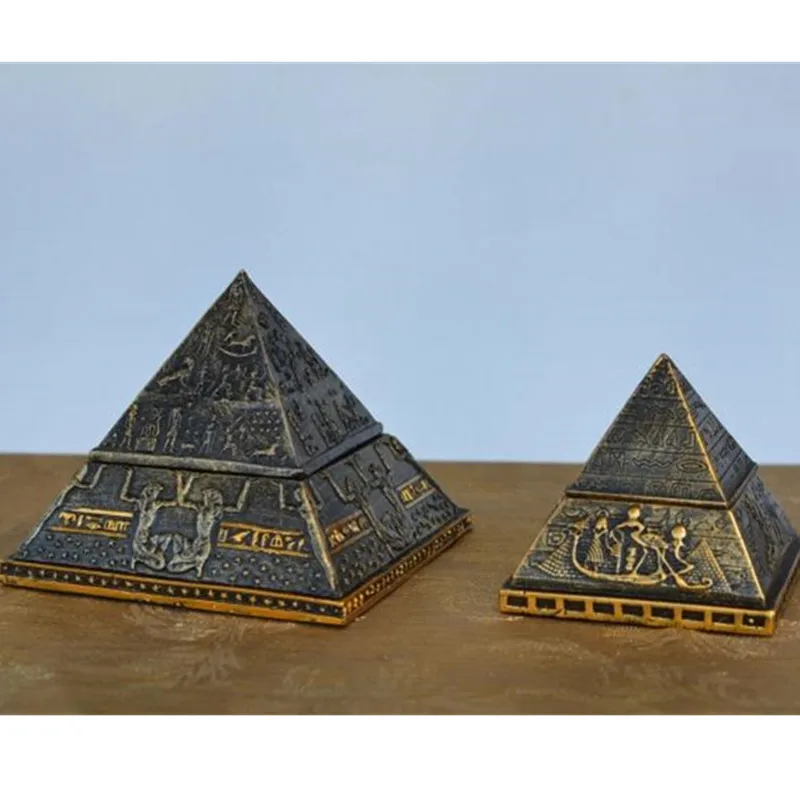 Личность Древний Египет великая Пирамида Гиза Смола Драгоценности чехол ремесленника творческий классический гостиная коробка для хранения X1940