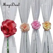 MagiDeal элегантная Цветочная декоративная занавеска s драпировка Holdback застежка для занавески зажим украшения дома аксессуары