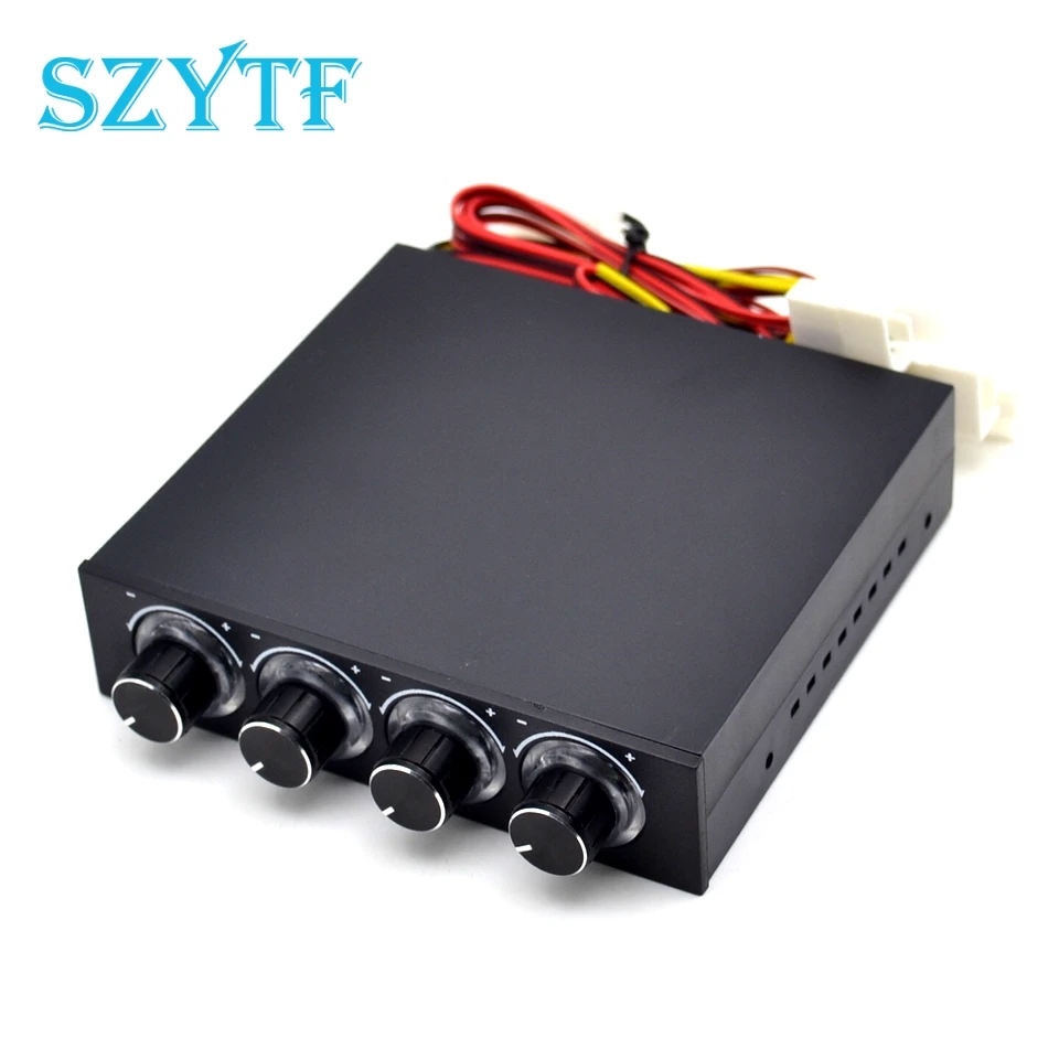 STW-6002 4 قناة سرعة جهاز تحكم بالمروحة مع الأزرق LED GDT تحكم و وحدة المعالجة المركزية HDD VGA STW-6002 4 قناة سرعة جهاز تحكم بالمروحة مع الأزرق LED GDT تحكم و وحدة المعالجة المركزية HDD VGA