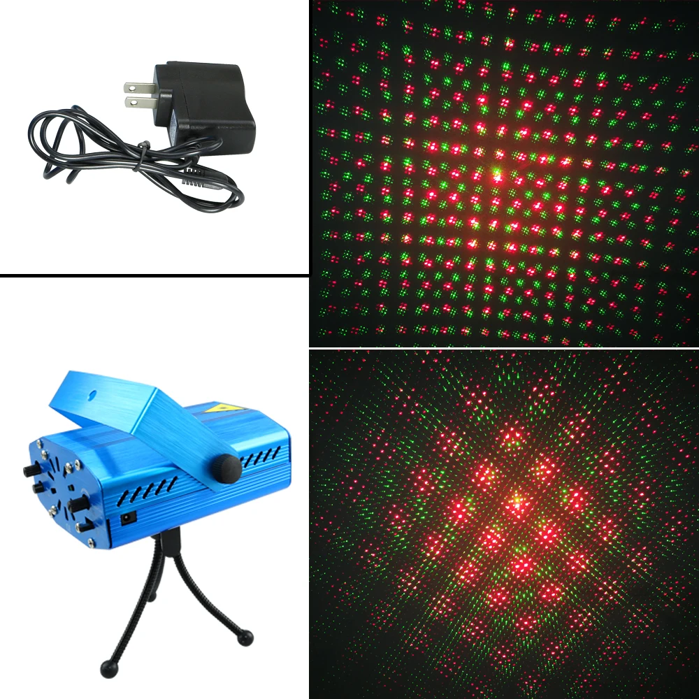 

Mini LED Laser Projector Christmas Decorations Laser Disco Light Laser Light Dj Voice-activated DJ Disco Xmas Party Club Light