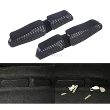 2 pçs assento traseiro do carro ar condicionado ventilação saída capa para vw golf 7 mk7 passat b8 junn12 dropship(China)