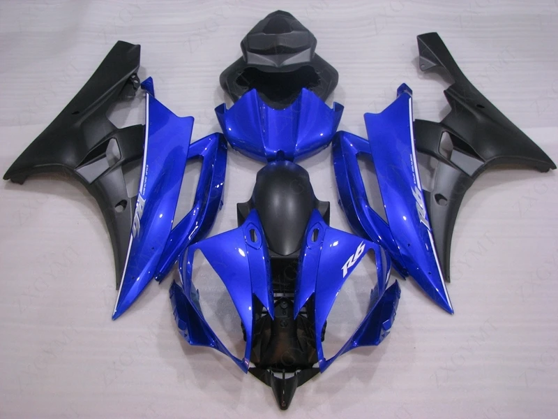 Обтекатели YZFR6 2006 - 2007 синий черный полный комплект тела для YAMAHA 06 YZF600 R6 |