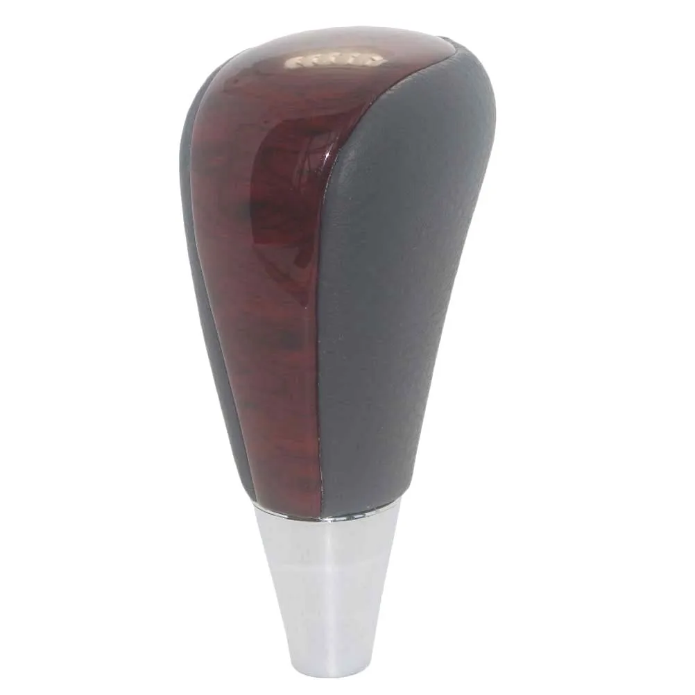 

Dark Gray Leather Dark Wood Shift Knob for Toyota Land Cruiser Sequoia Solara ES350 GS300 GS460 IS250 IS-F LS460 RX350 SC430 LX