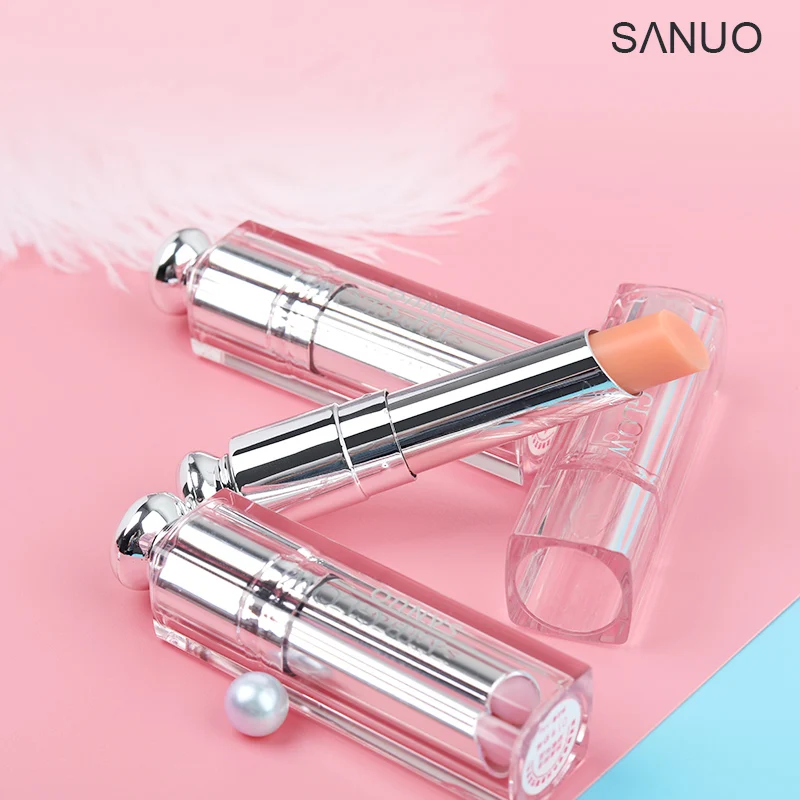 

Lipstick Magic Colour Temperature Change Color Lip Balm Moisture Anti- Aging Protection Lip Balm Makeup Free Ship