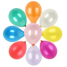 Black balloon 10pcs/lot 1.5g 10 Inch Pearl Helium wedding Decorations Metallic Ball Baby toy Latex ballon free shipping