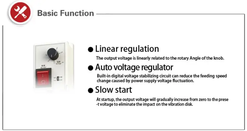 5 pcs SDVC11-S Variable Frequency Digital Controller for Vibratory BowlPartsLinear feeder controller (8)