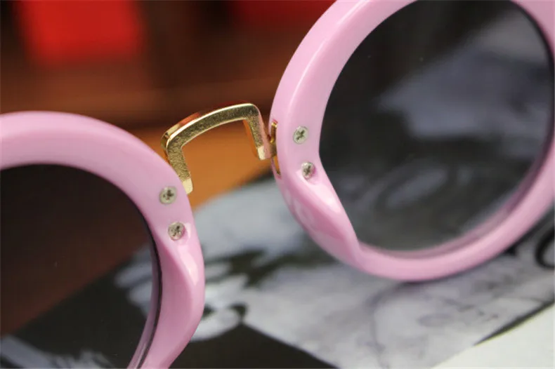 KOTTDO круглые прекрасные солнечные очки для детей, защитные очки для девочек, детские очки Oculos Infantil, аксессуары