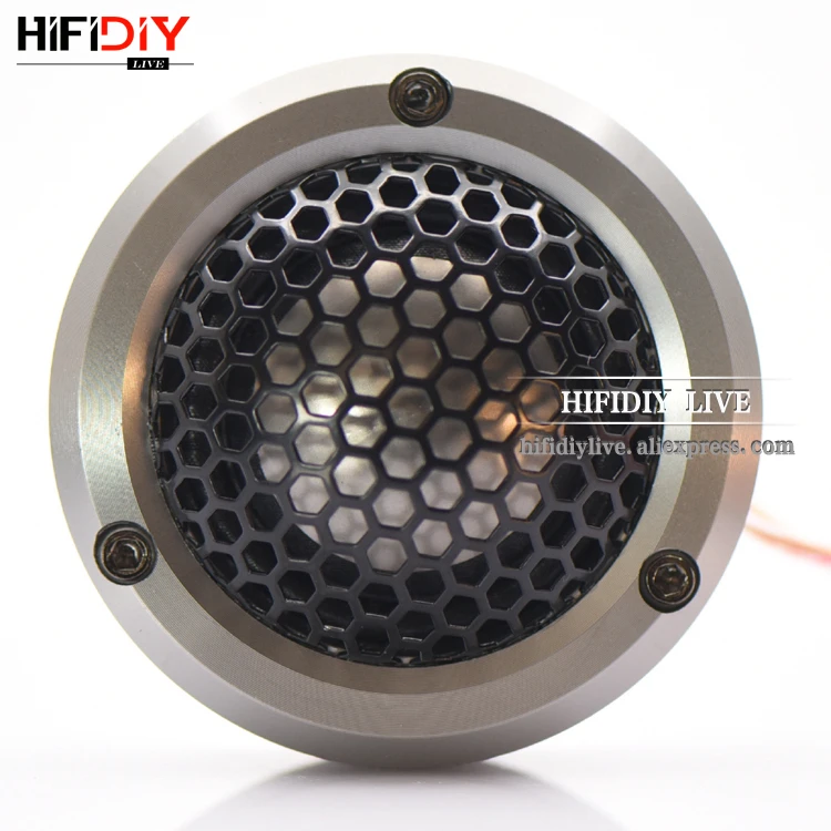 

HIFIDIY LIVE NT58 30W 5ohm 2 Inch aluminum frame treble speaker unit Car acoustics audio titanium film with silk edge membrane