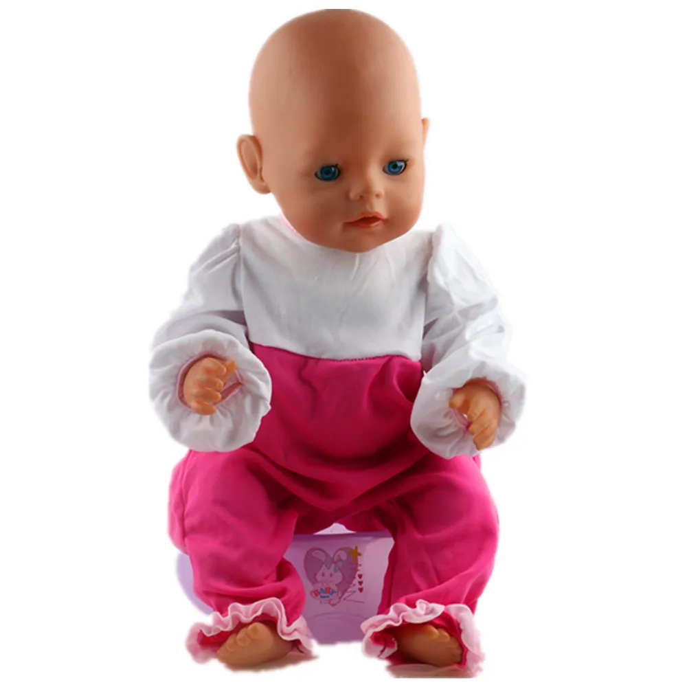 High quality popular handmade clothes Wear fit 43cm Baby Born zapf/Doll
