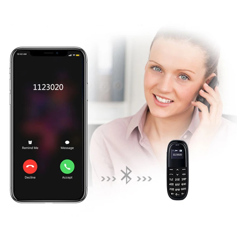KK1 мини телефон экстренной карты с резервным кошельком телефон ультратонкий беспроводной Bluetooth наушники дозвона маленький сотовый телефон