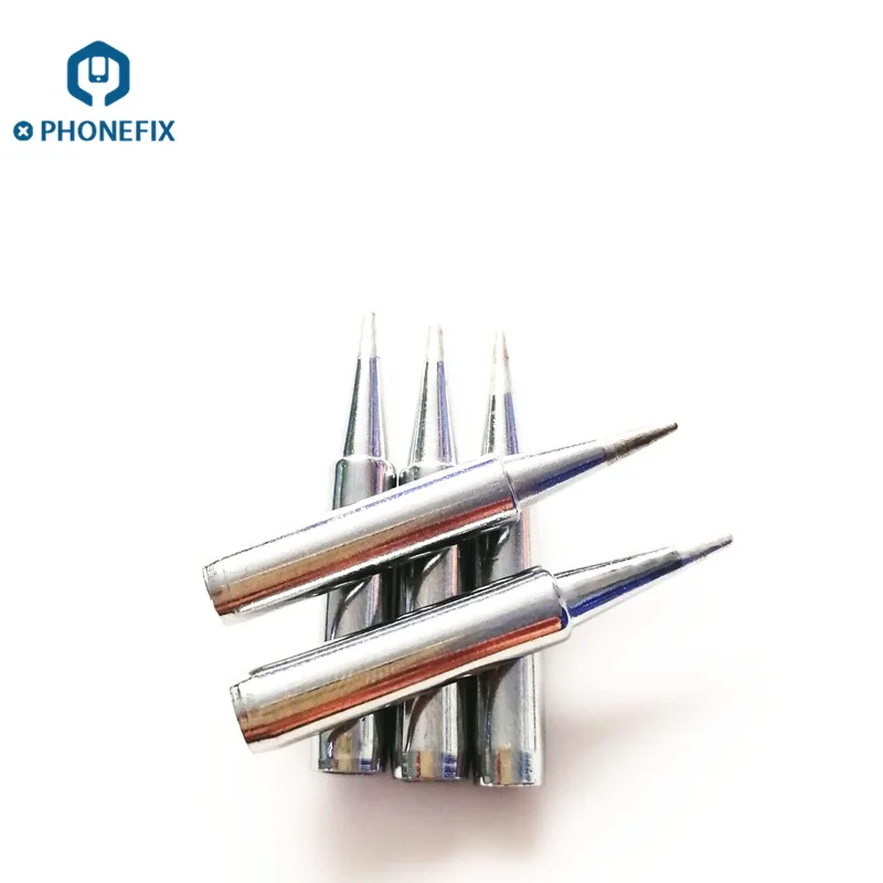 PHONEFIX 5 шт. стальные наконечники для паяльника 900M-T-B наконечники для паяльника для мобильного телефона материнская плата ремонт отопления