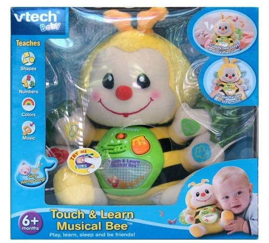 vtech baby touch and learn musical bee