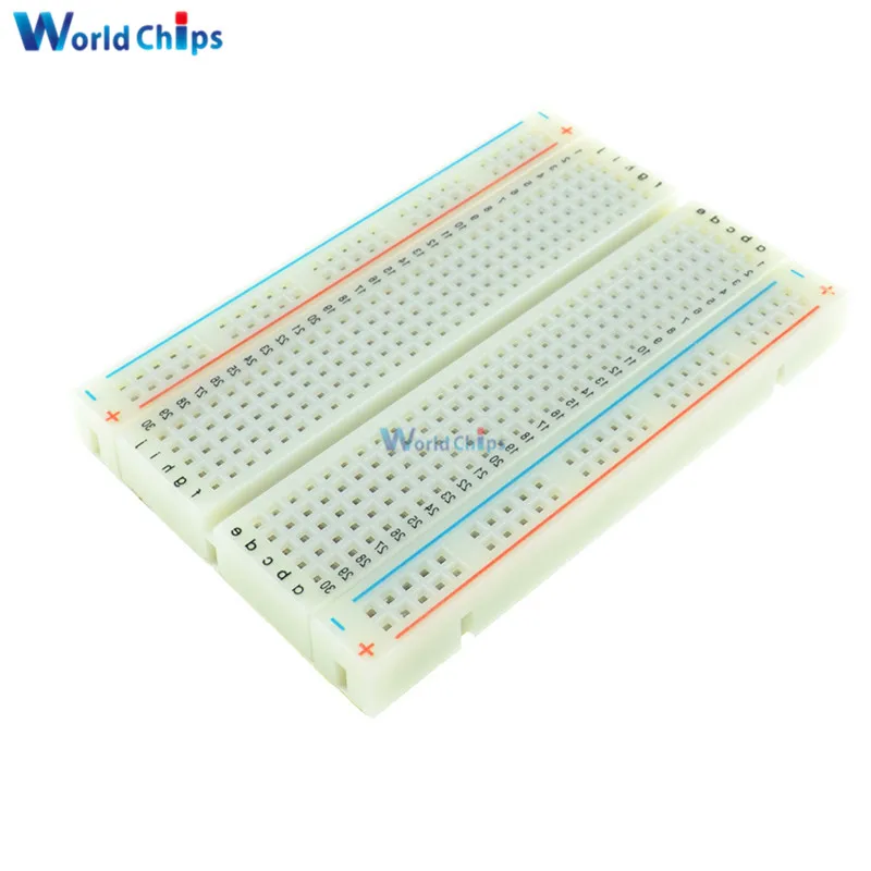 

10Pcs/Lot 400 Tie Points Holes Solderless PCB Breadboard Mini Reusable Test Protoboard Bread Board For Diy