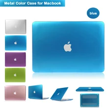Luxury Metallic Blue Case for Macbook air 13.3 Laptop Sleeve Case Ultra Slim Cover for Apple Macbook 13.3inch Air /Rro/Retina