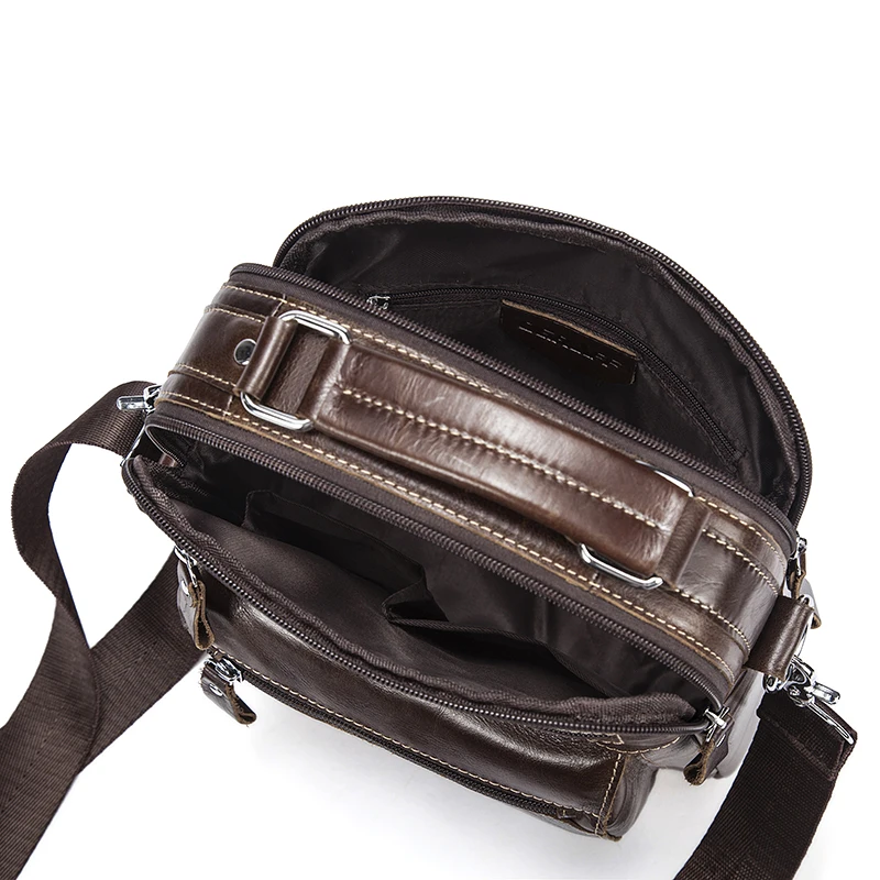 Beste OGRAFF mannen Tas Lederen Handtas Mannen Echt Lederen Schoudertas Messenger Bag Crossbody Reistas Designer Handtassen Hoge Kwaliteit