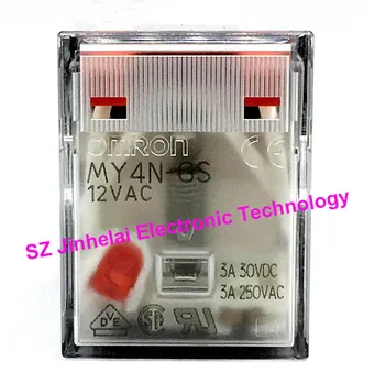 

MY4N-GS AC12V DC12V Authentic original OMRON Intermediate relay 12VAC 12VDC, 4NO 4NC 14pin