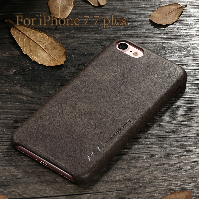  X-Level high quality vintage phone case for apple iphone 7 7 Plus luxury back case cover 
