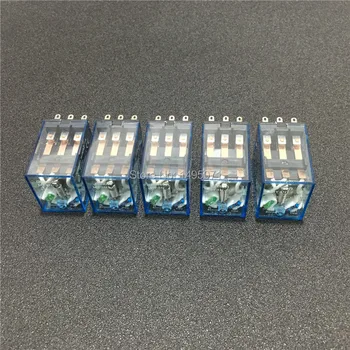 

5pcs MY3NJ 12V DC 24V DC 110V AC 220V AC Coil Power Relay Miniature General Purpose Relays 11 Pins 3NO 3NC 5A MY3N-J HH53P
