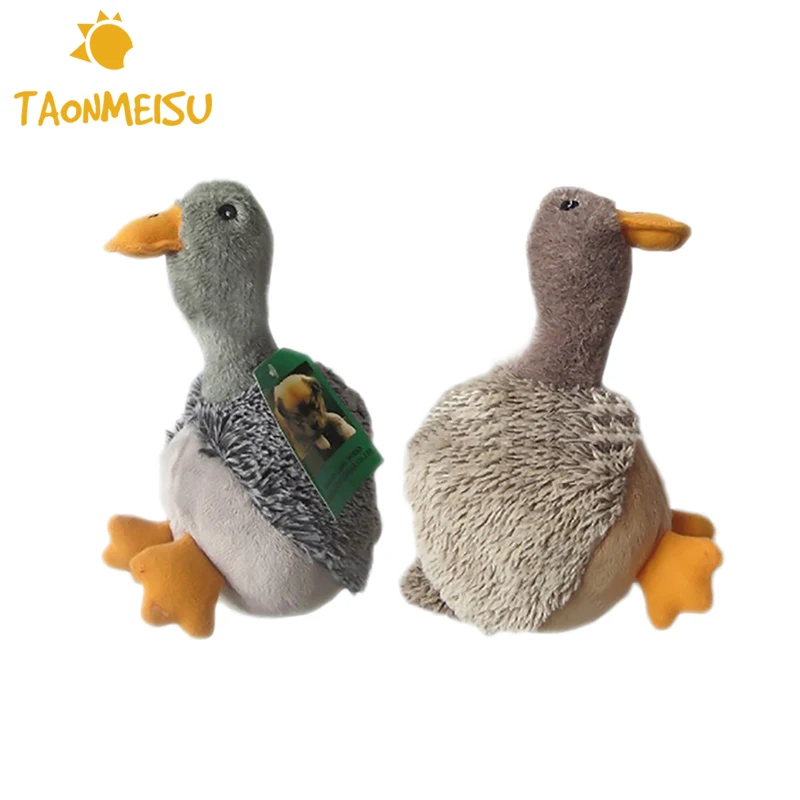 

Dog Toys Plush Squeaking Duck Shape Dog Toy for Dogs pet chew squeaker squeaky toy Color Randomly Drop Shipping