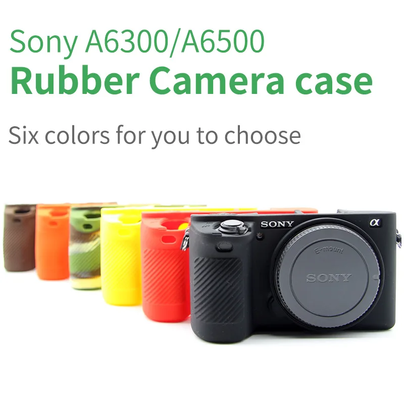 

Protective Body Cover Case Skin for Sony A6500 Soft Silicone Rubber Camera Bag Case for Sony A6500 Camera Bag