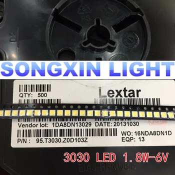 

2018 500pcs Lextar LED Backlight High Power LED 1.8W 3030 6V Cool white 150-187LM PT30W45 V1 TV Application 3030 smd led diode