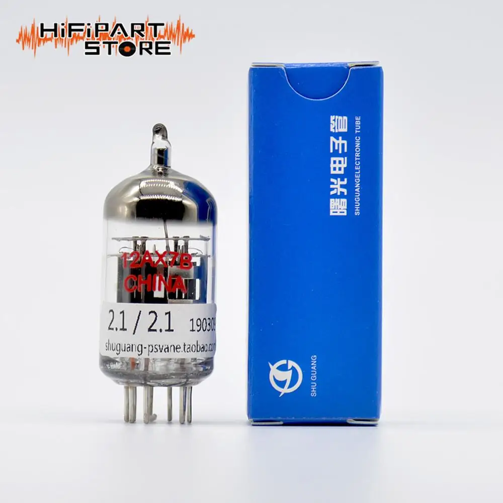 Shuguang 12ax7b ecc83 tubo de válvula pré-amp