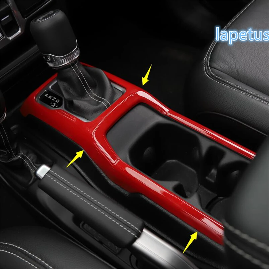 

Lapetus Center Control Gear Shift Panel Decoration Frame Cover Trim 1 Piece ABS Fit For Jeep Wrangler JL 2018 2019 / 4 Colors