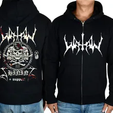 11 дизайнов; черные толстовки на молнии; 666 ватаин; хлопковая куртка в стиле рок; толстовка в стиле панк и хардрока; флисовые спортивные костюмы с черепом; sudadera