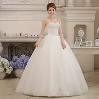 Fansmile Real Photo Plus Size Vintage Lace Wedding Dresses 2019 Princess Vestido de Noivas Ball Gown Free Shipping FSM-110F