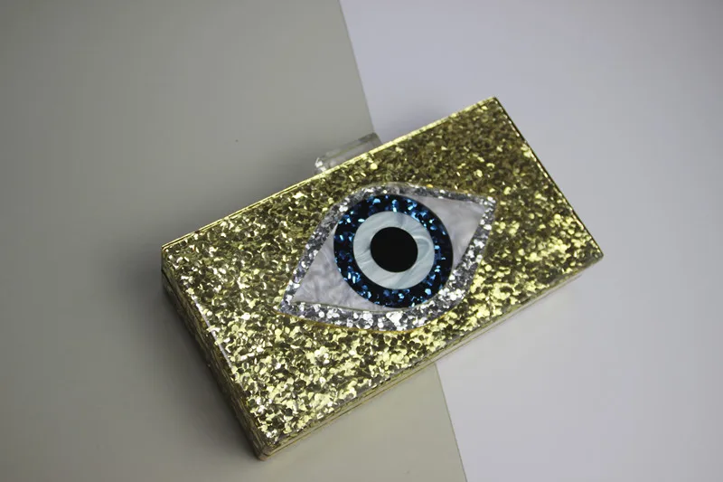 Новая сумка брендовый модный кошелек женские сумки-мессенджеры золотые глаза блестки пэчворк Роскошные вечерние вечерняя сумка для выпускного вечера женский клатч