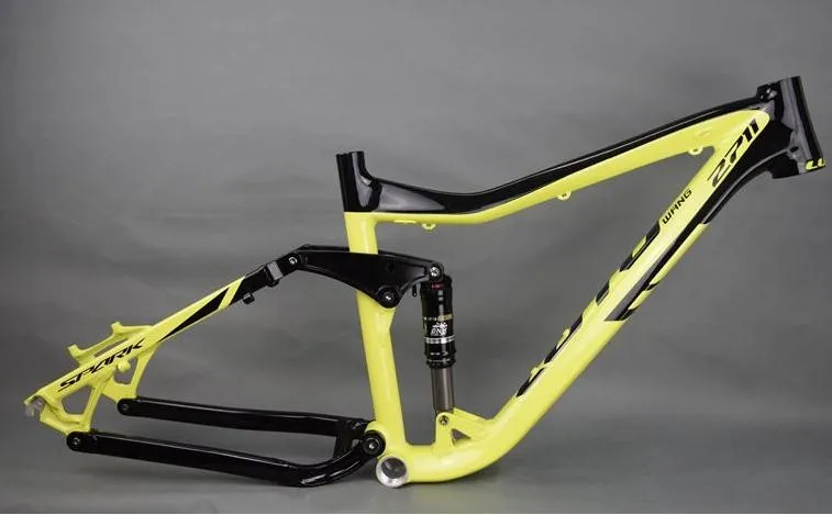 Cheap 26er   Mountain bike  aluminum  alloy DH/AM/XC   frame   MTB frame  120mm rear suspension  travel  26*17inch frame   8 1