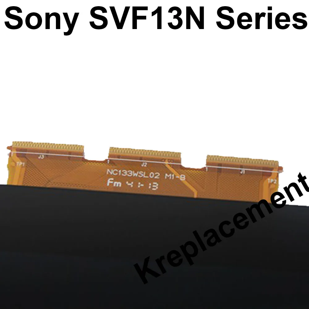 Для sony Vaio Flip 11 SVF13N190X SVF13N12SAB 13," светодиодный ЖК-дисплей с сенсорным экраном Замена панели сборки FHD