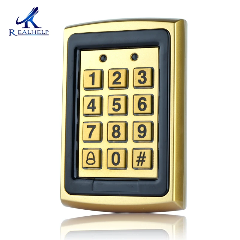 

8000Users Metal Surface RFID Access Control WG Reader Big Capacity Anti-vandal Standalone RFID reader