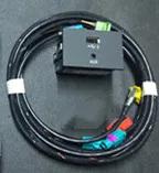 FOR Audi A3 8V MIB 2 CarPlay MDI USB AMI Install Plug Socket Switch Button Harness - Название цвета: cable with switch