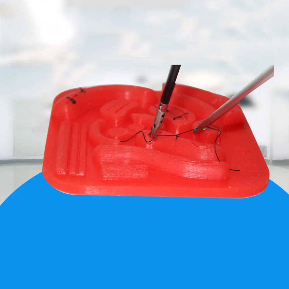 

3D stitching module Surgical simulation exercise Silicone suture pad Laparoscopic simulation training equipment
