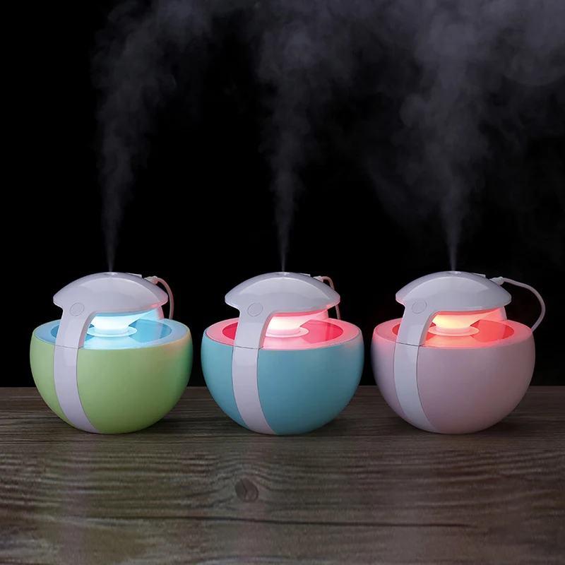 

Mini Mist Humidifier Light USB Fan 450ml 10 Hours Humidifiers for Bedroom Desk Office Hot Sale