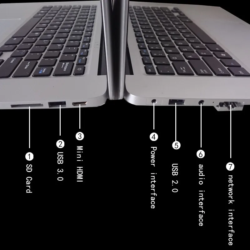 14 дюймов windows7/8 ноутбук компьютер PC In-tel Pentium 2,0 GHZ четырехъядерный 4GB ram 750GB HDD wifi Тонкий ультрабук