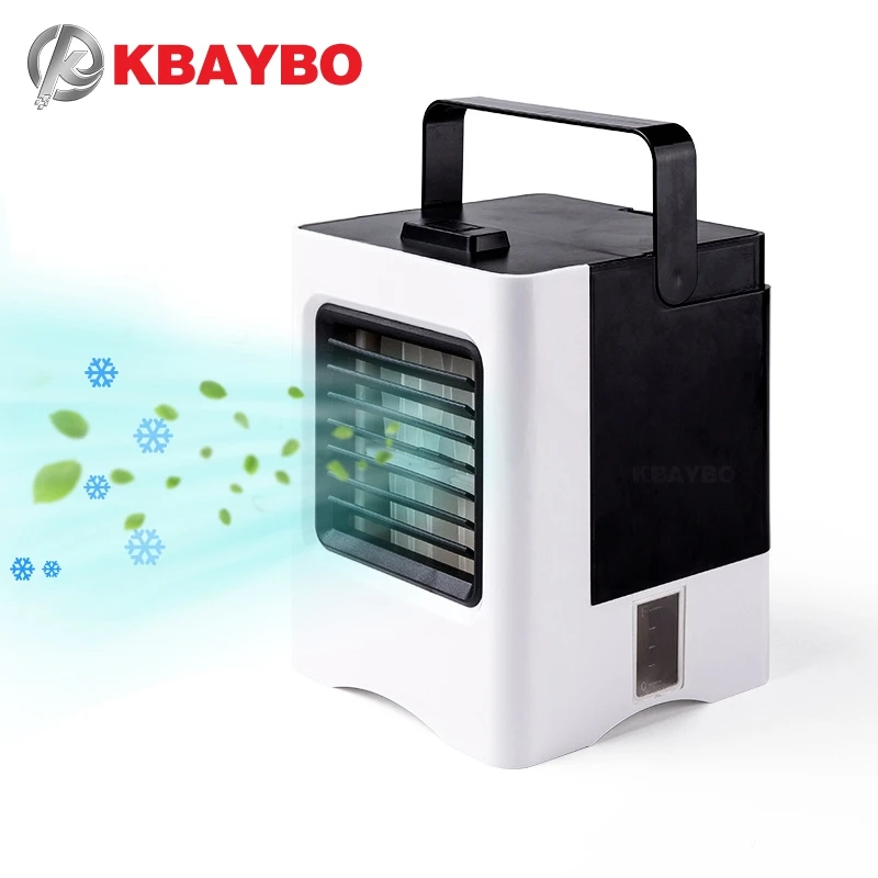 

KBAYBO USB Personal Portable Air Conditioner Fan Mini Air-cooler Desktop Air Cooler Refrigeration Mobile Air Conditioning Fan